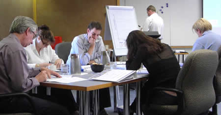 Photograph of participants at the Central Banking Management Program