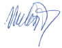 Signature of Melissa Hope