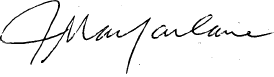 Signature of IJ Macfarlane