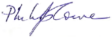 Signature of Philip Lowe